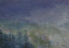 Azur - Huile sur toile - 70x50 cm - 2009