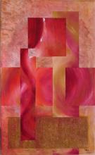 Rouge de Grains - Huile sur toile - 38x61 cm - 2007