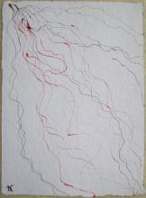 Soundpainting 1 - Encre sur papier aquarelle - 29x39 cm - 2012