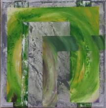 Verts - Huile sur toile - 30x30 cm - 2008