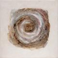 Spirale 2 - Sable et Acrylique sur Toile - 50 x 50 cm