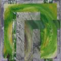 Verts - Huile sur toile - 30x30 cm - 2008